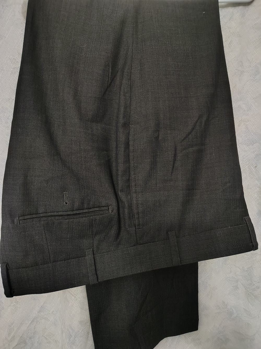 Calvin Klein Black Dress Pants - Tailored Flat Front